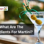 What Are The Ingredients For Martini?